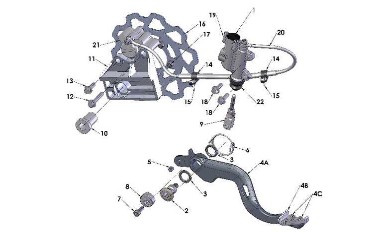 BRAKE REAR