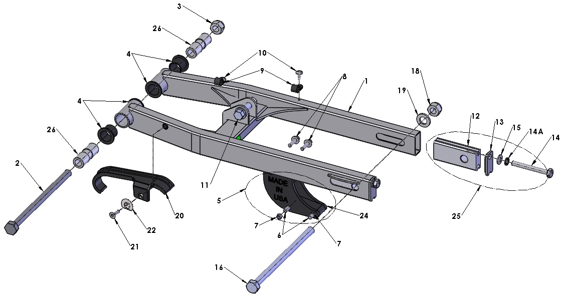 SWINGARM ASSEMBLY