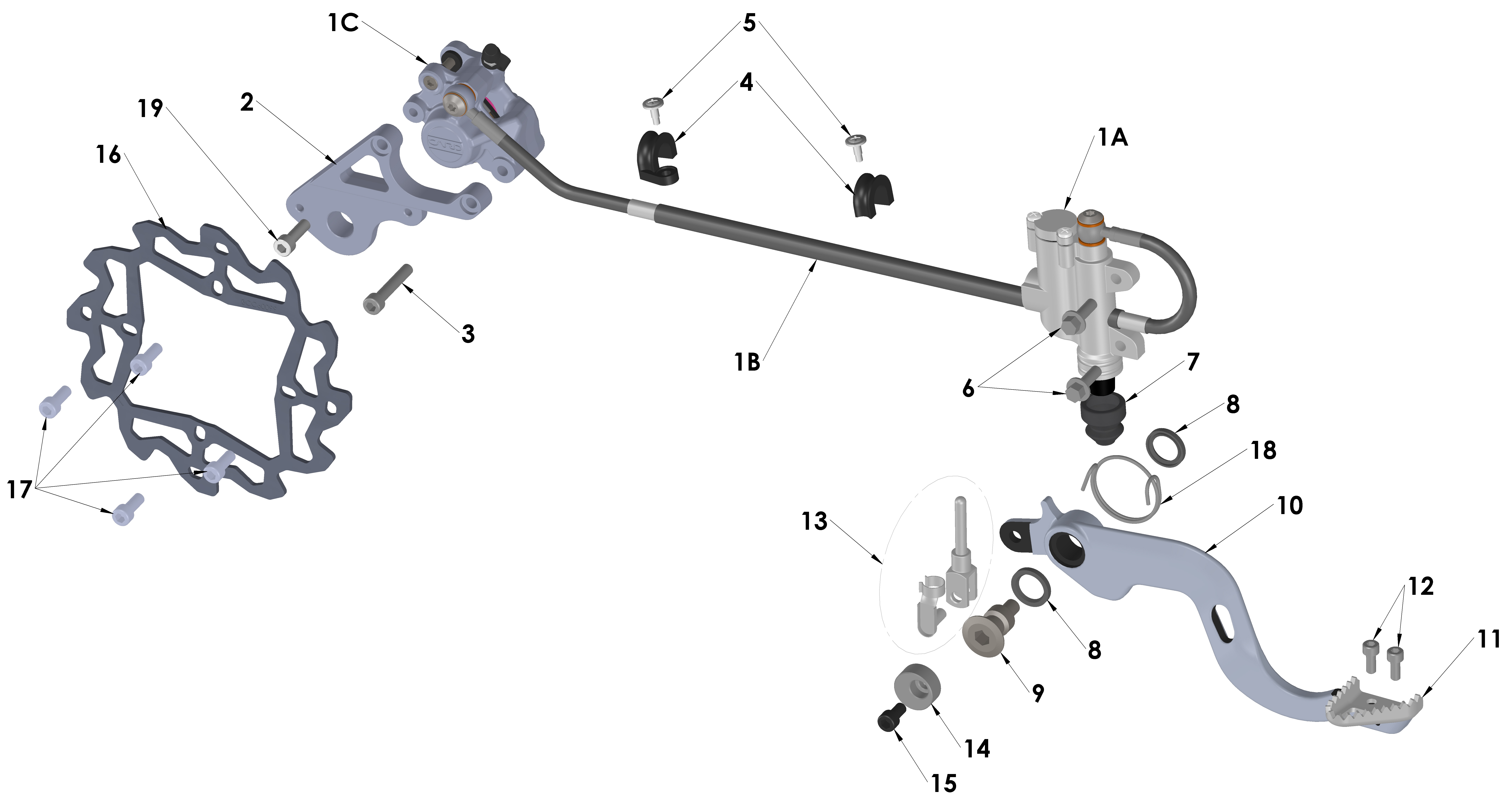 BRAKE REAR