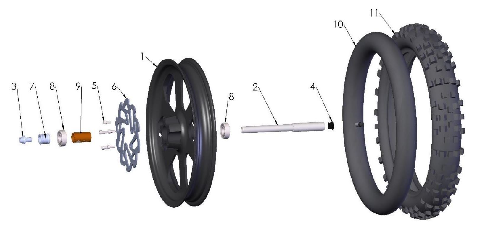 WHEEL FRONT
