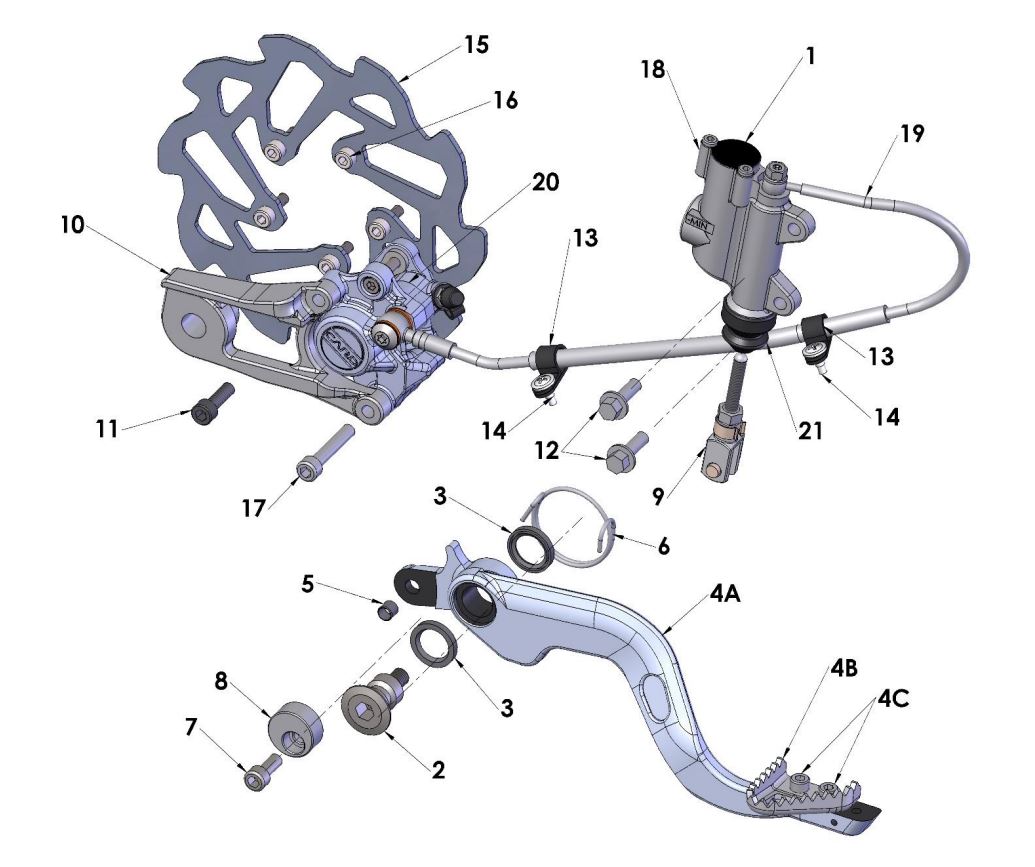 BRAKE REAR