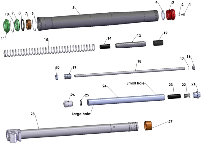 FORKS LEG ASSEMBLY