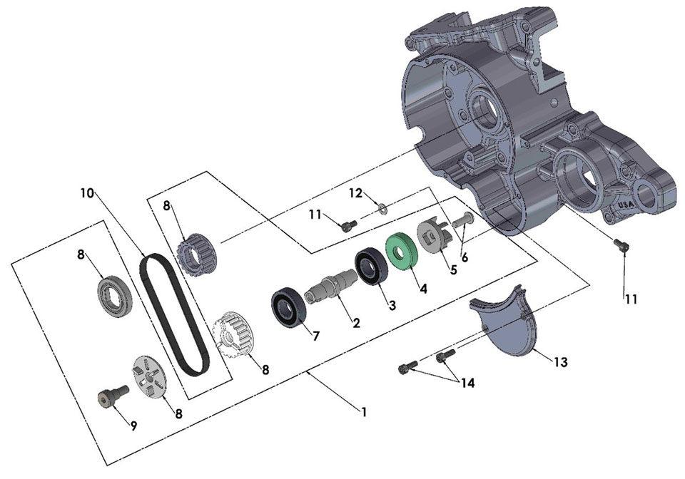 ENGINE WATER PUMP