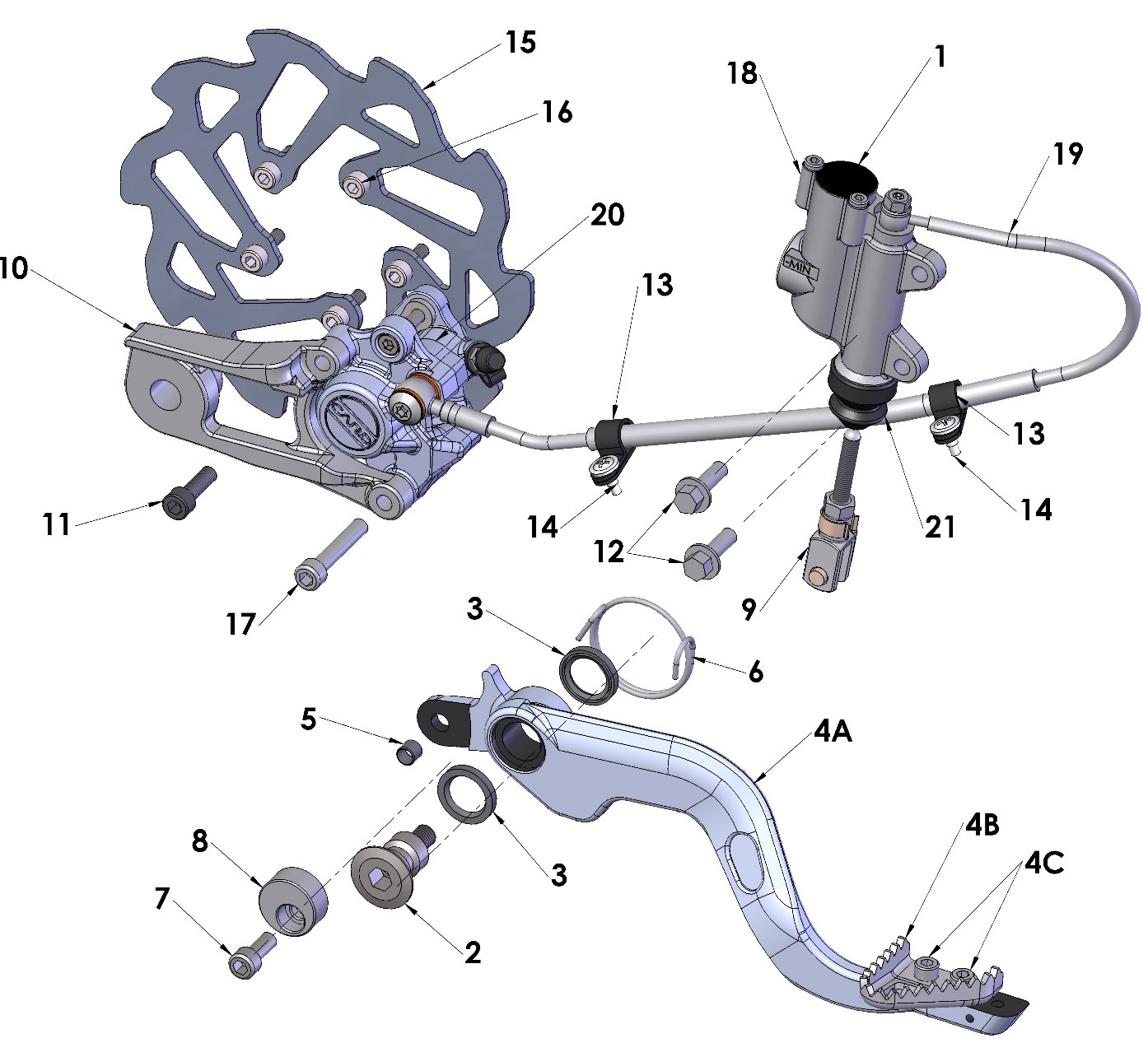BRAKE REAR