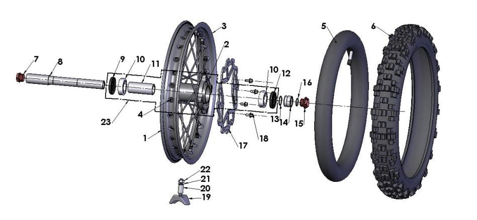 WHEEL FRONT