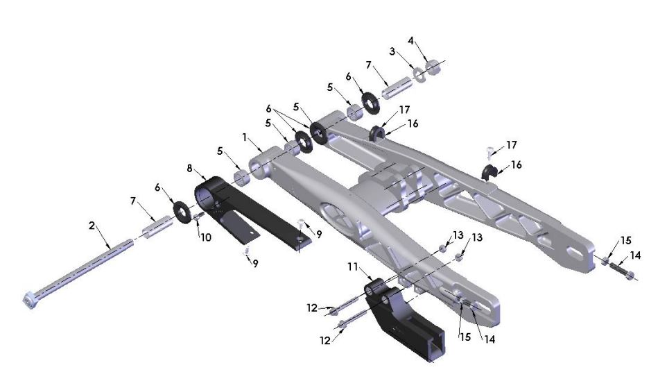 SWINGARM ASSEMBLY