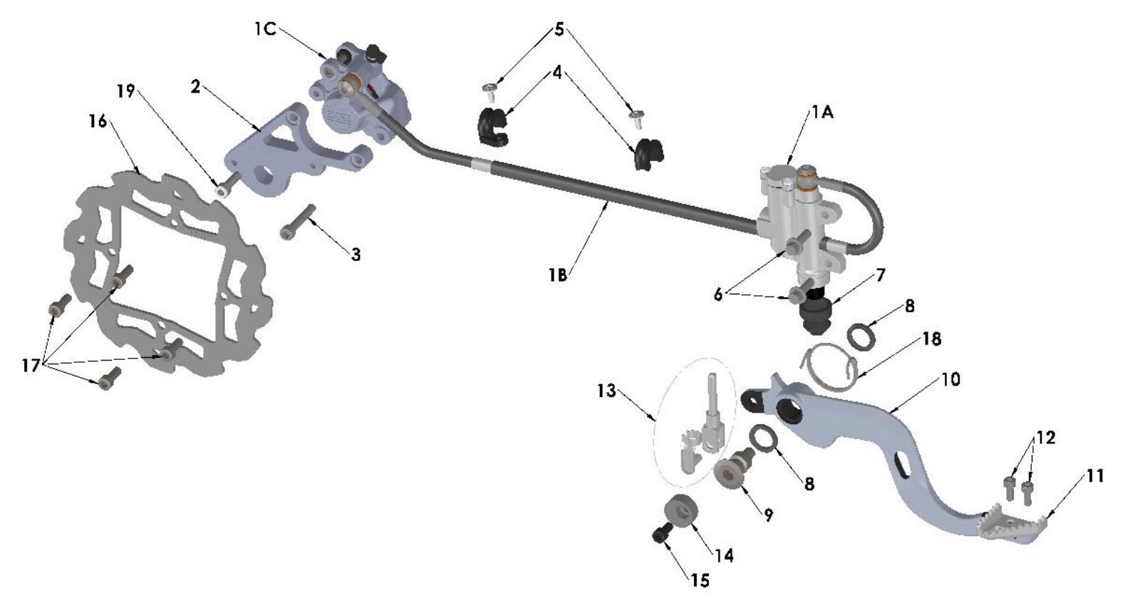 BRAKE REAR