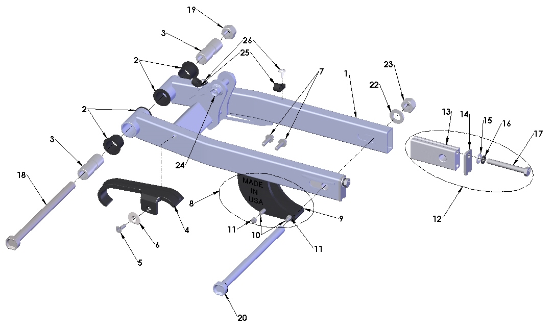 SWINGARM ASSEMBLY