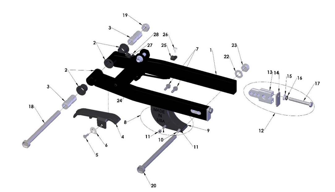 SWINGARM ASSEMBLY