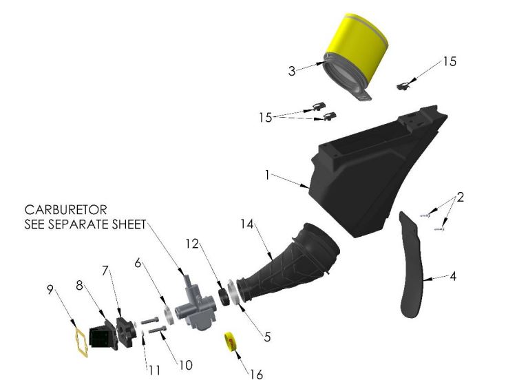 AIRBOX & INLET ASSEMBLY