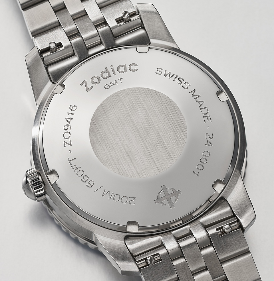 Super Sea Wolf GMT (2024) Automatic | Black Dial Screw Down Caseback