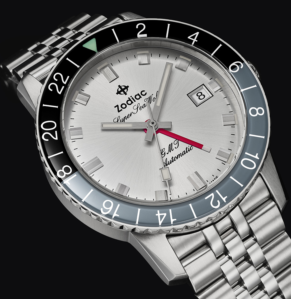 Super Sea Wolf GMT (2024) Automatic | Silver Dial A new era for Zodiac