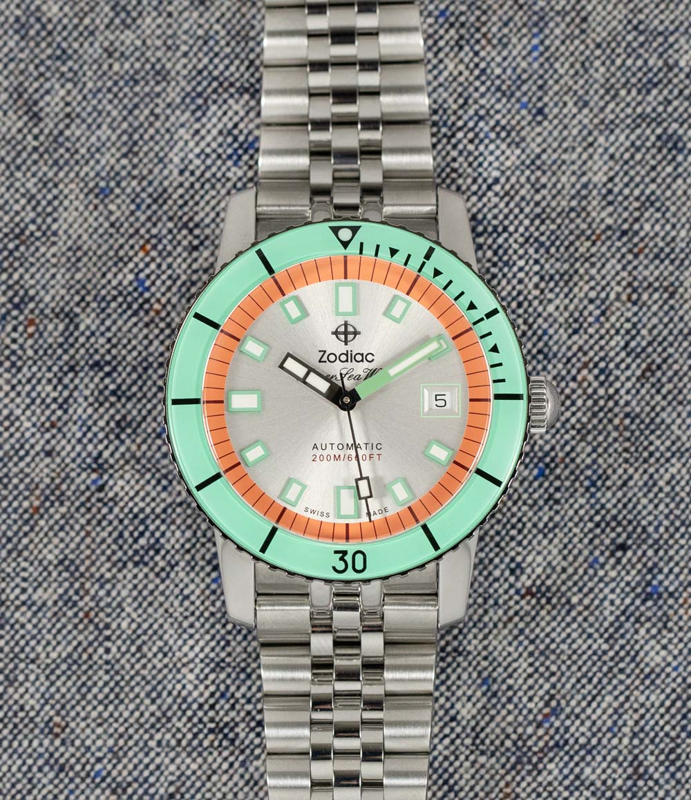 Zodiac Super Sea Wolf Compression - Watermelon Watch