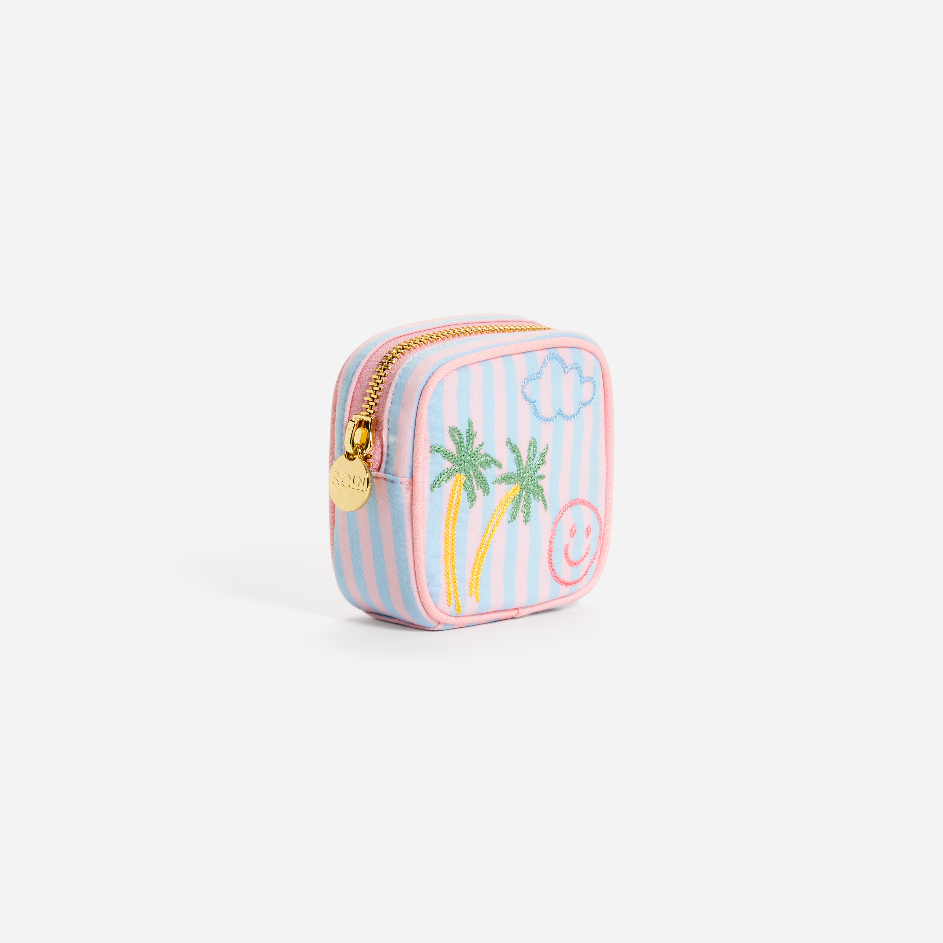 Embroidered Mini Pouch