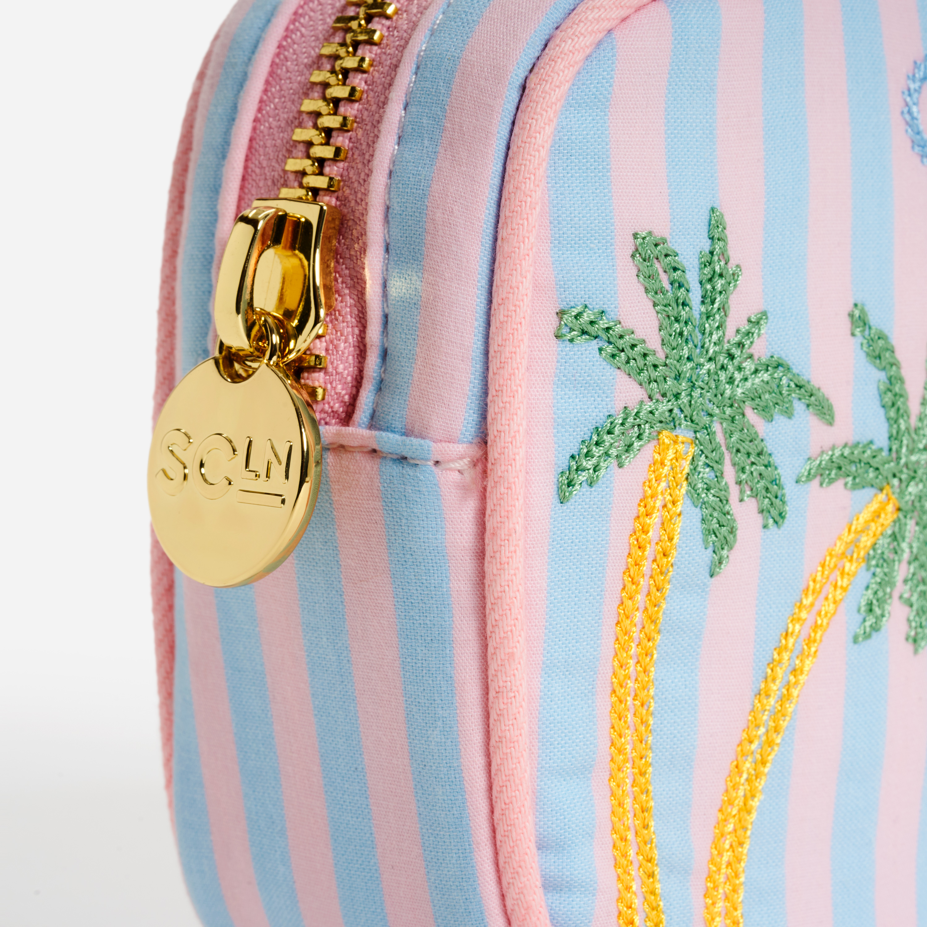 Embroidered Mini Pouch
