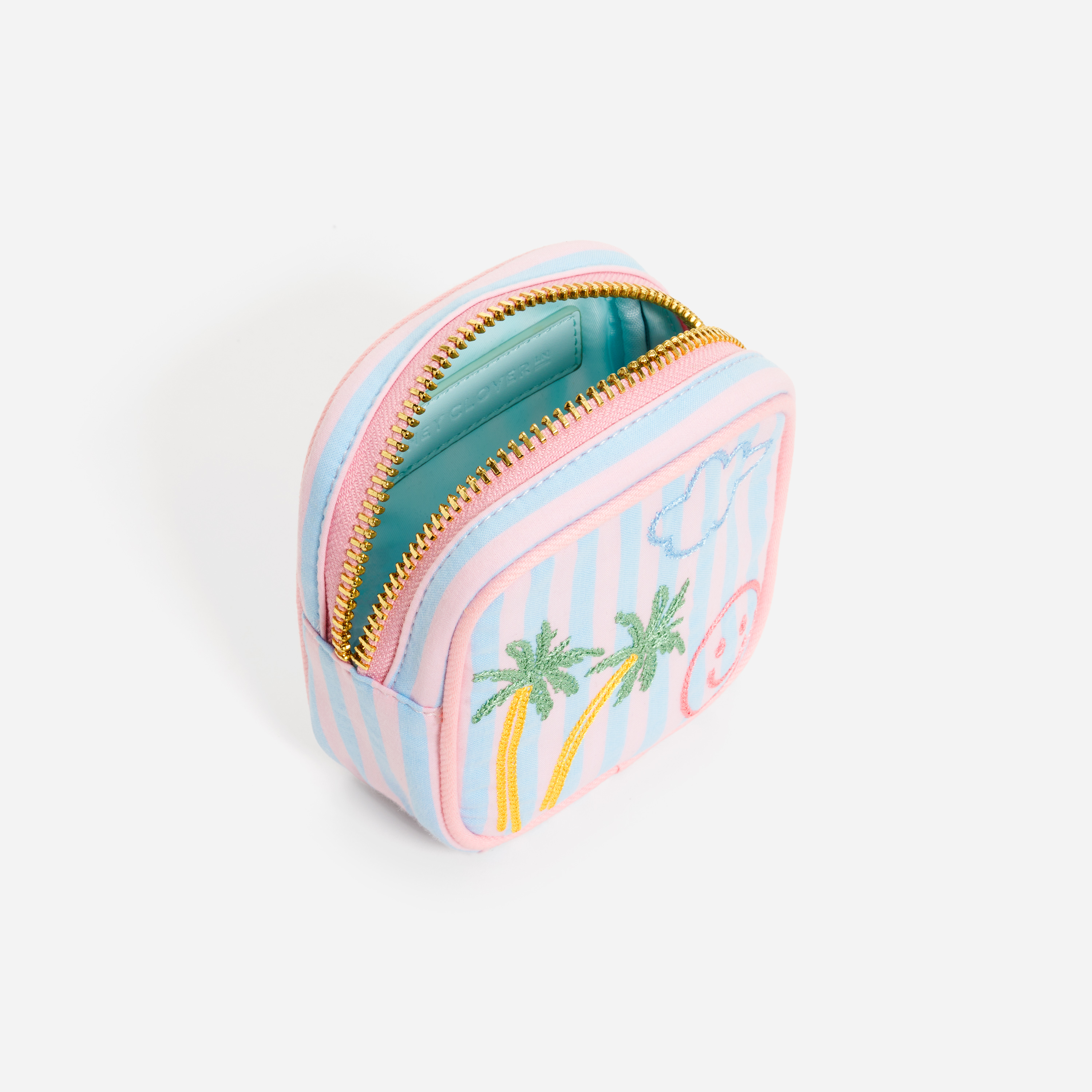 Embroidered Mini Pouch