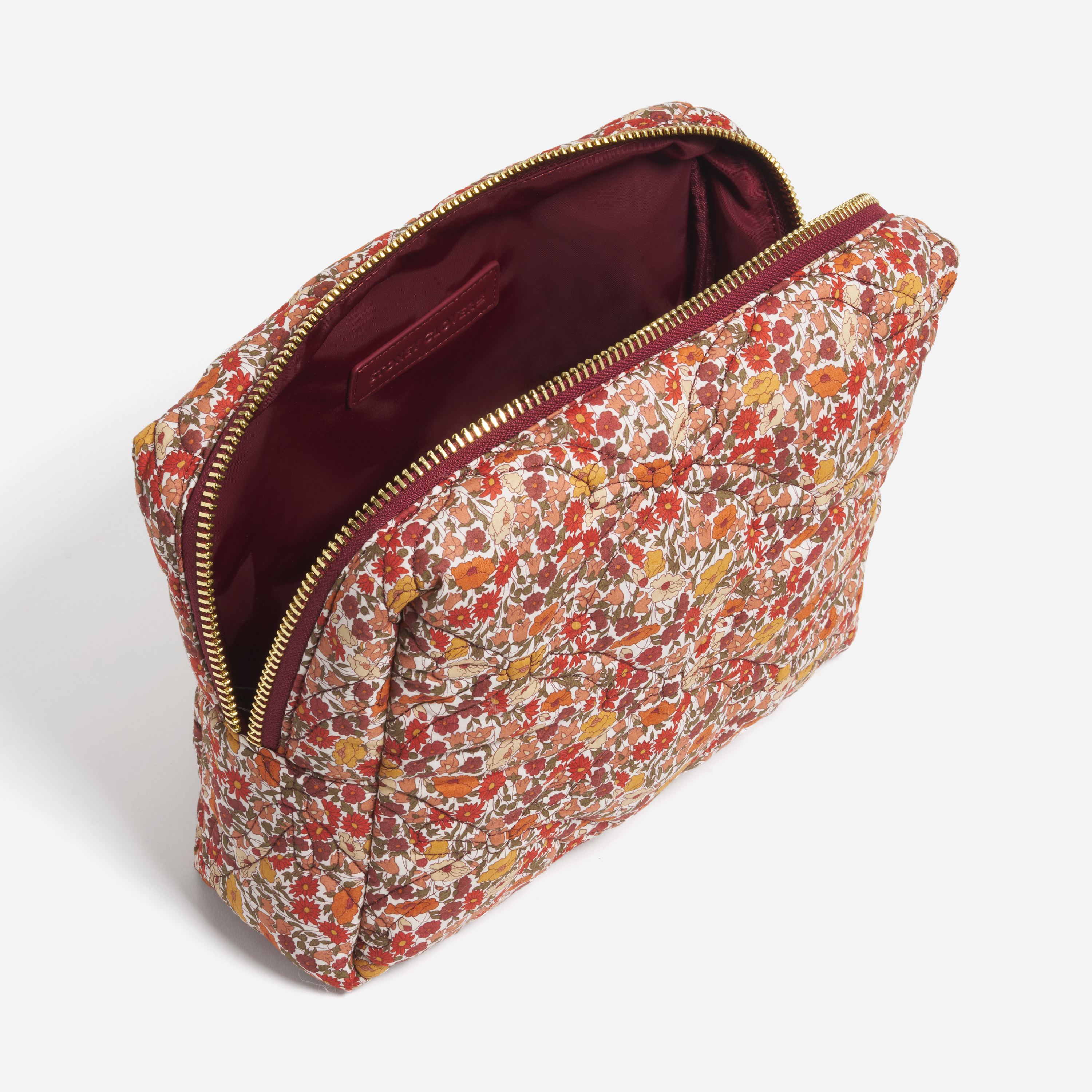 Large Pouch Made with Liberty Fabric