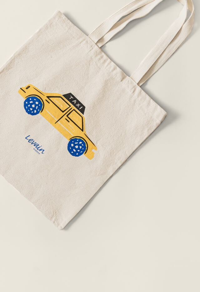 

  Levain Bakery ™ Taxi Cab Tote Bag

