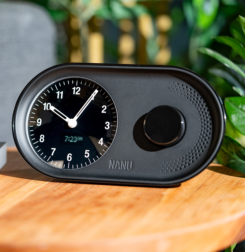 Arc Alarm Clock - International Digital features