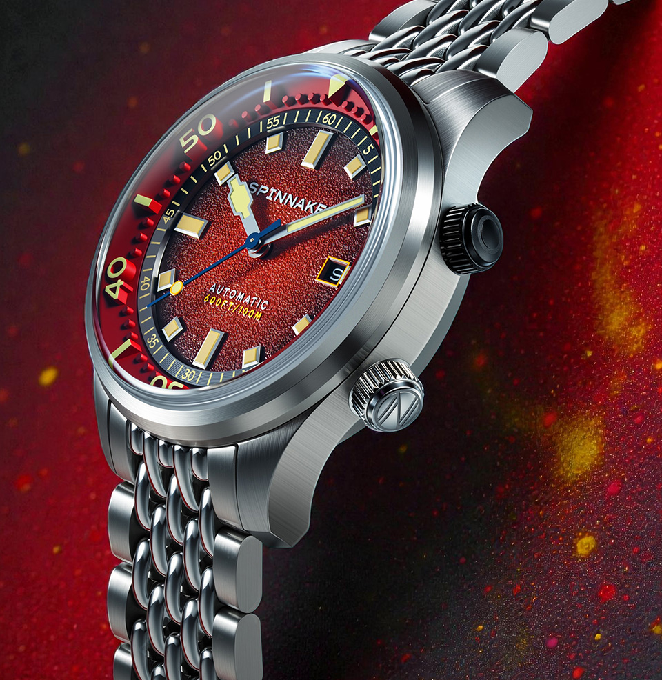Spinnaker Bradner Automatic Red Reef Watch The Latest Bradner