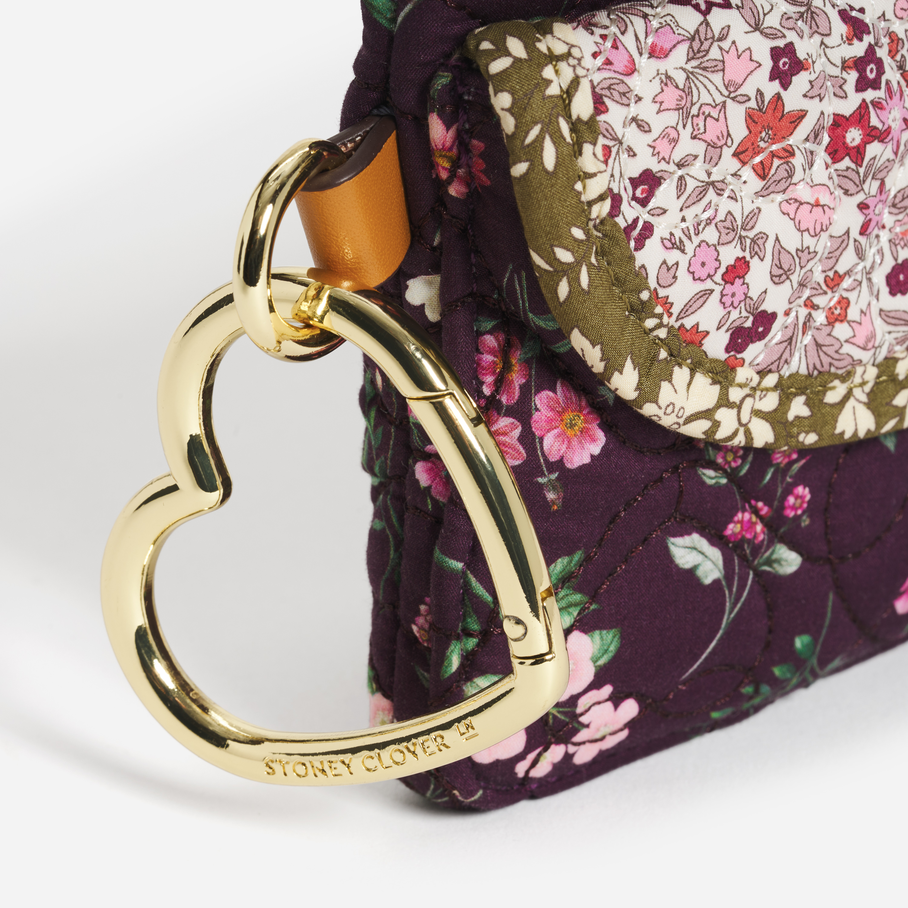 Snap Pouch Bag Charm Made With Liberty Fabric