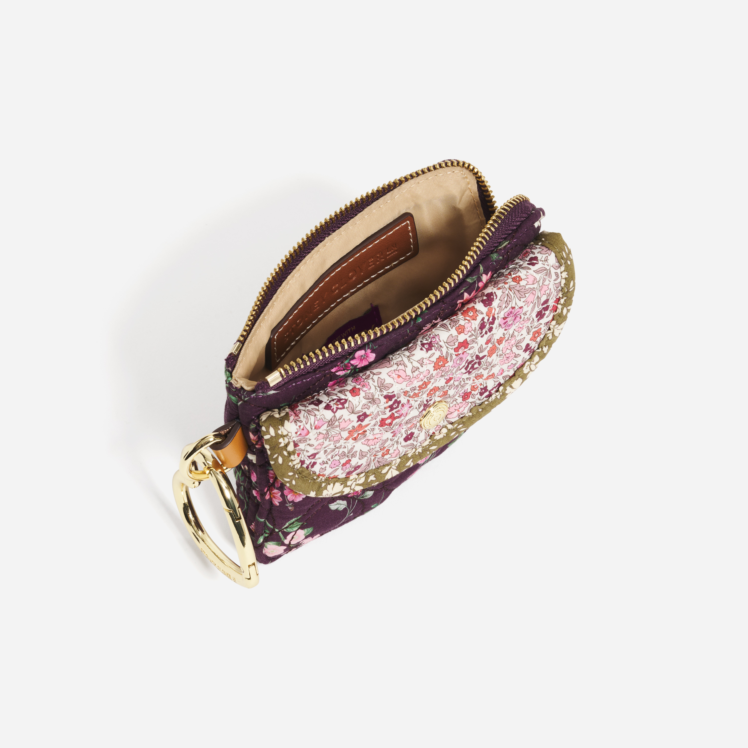 Snap Pouch Bag Charm Made With Liberty Fabric