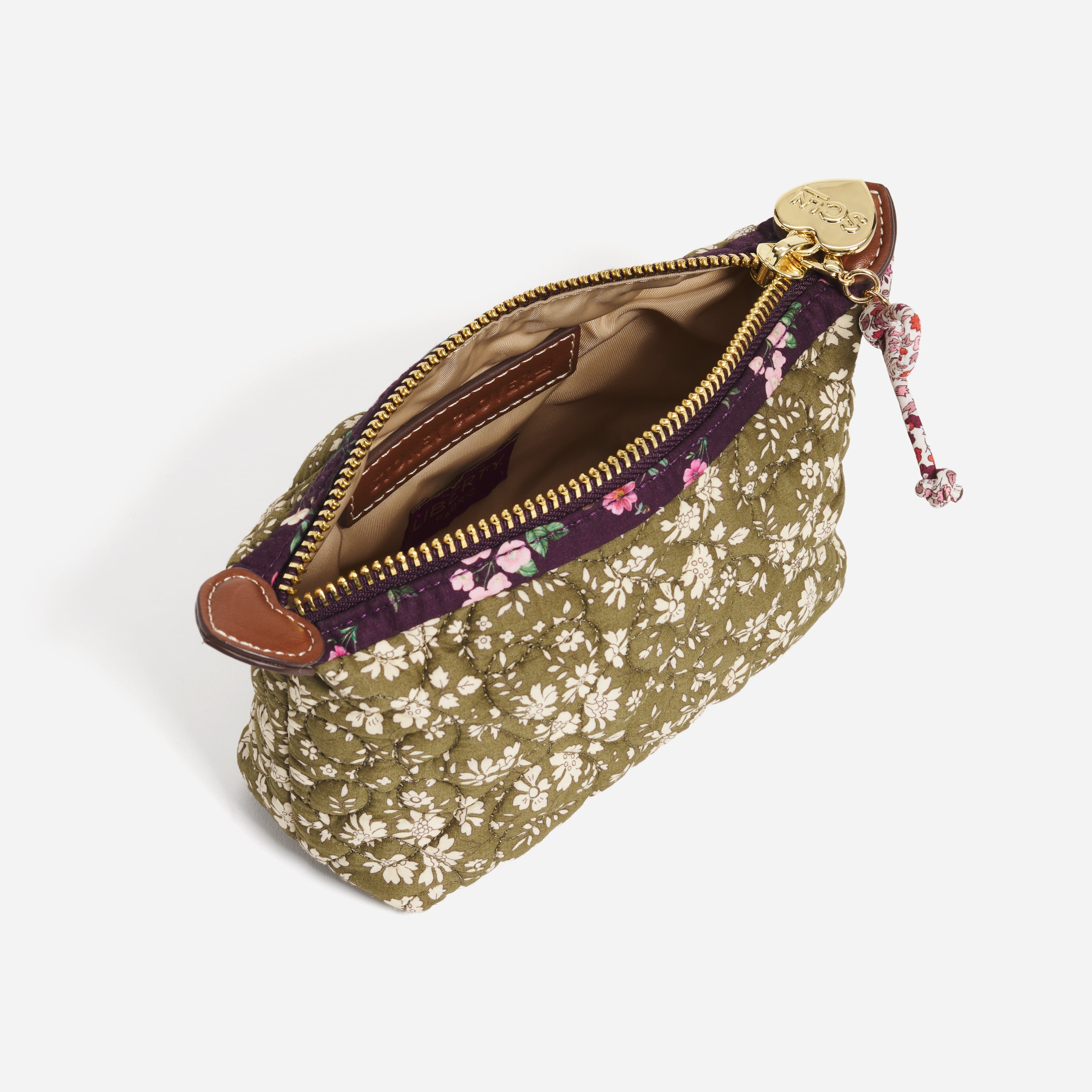 Pouchette 01 Made with Liberty Fabric