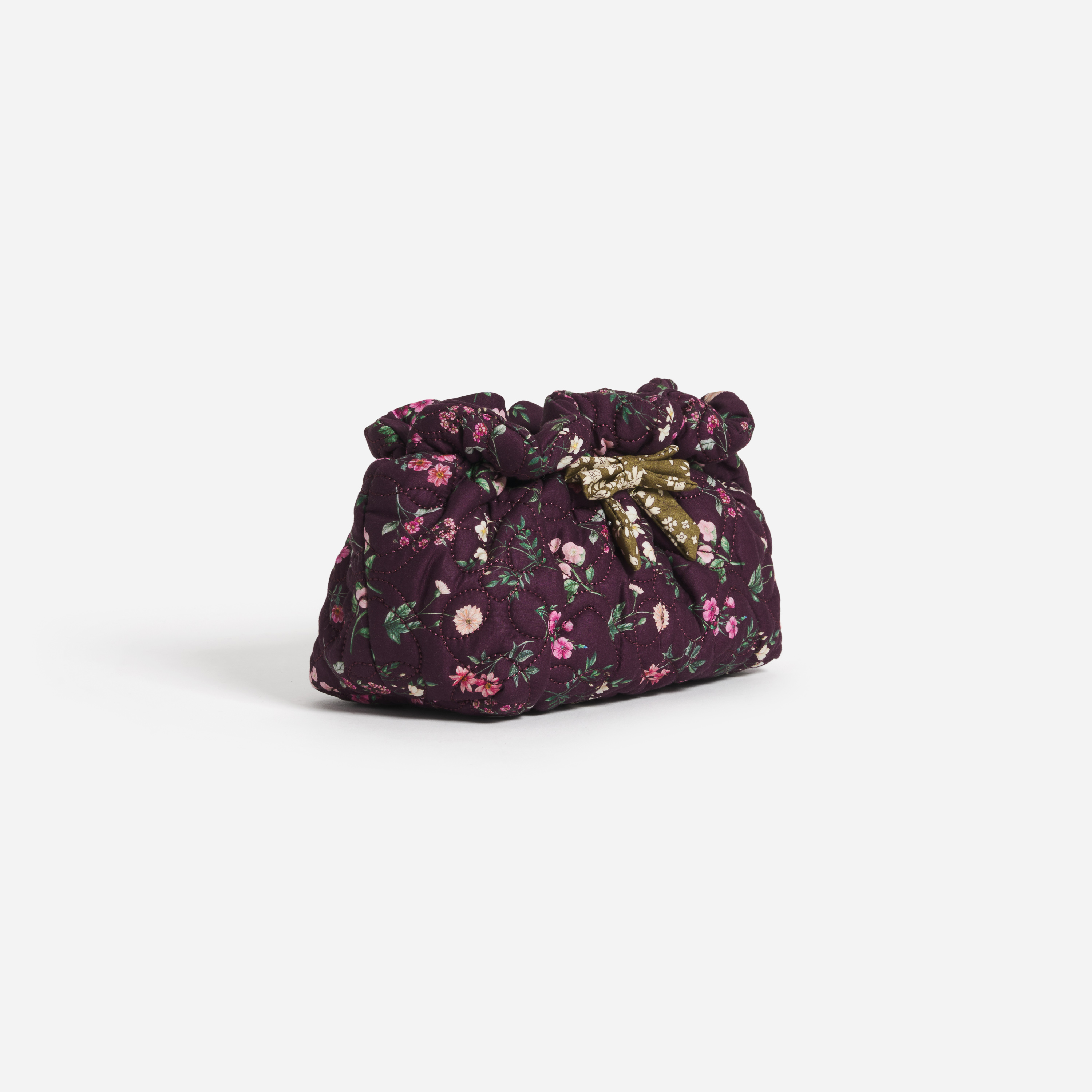 Bow Pouch Made with Liberty Fabric