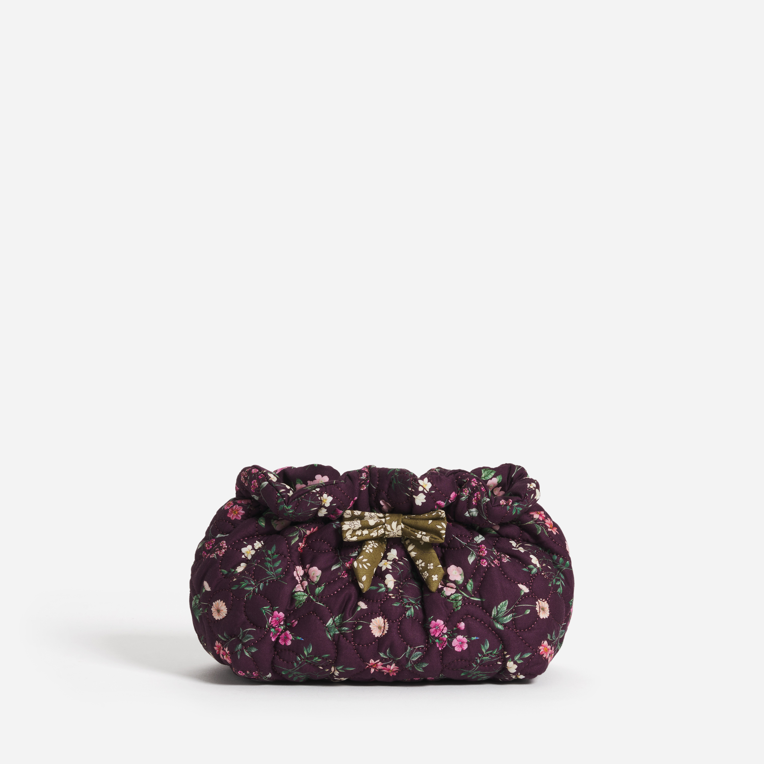 Bow Pouch Made with Liberty Fabric