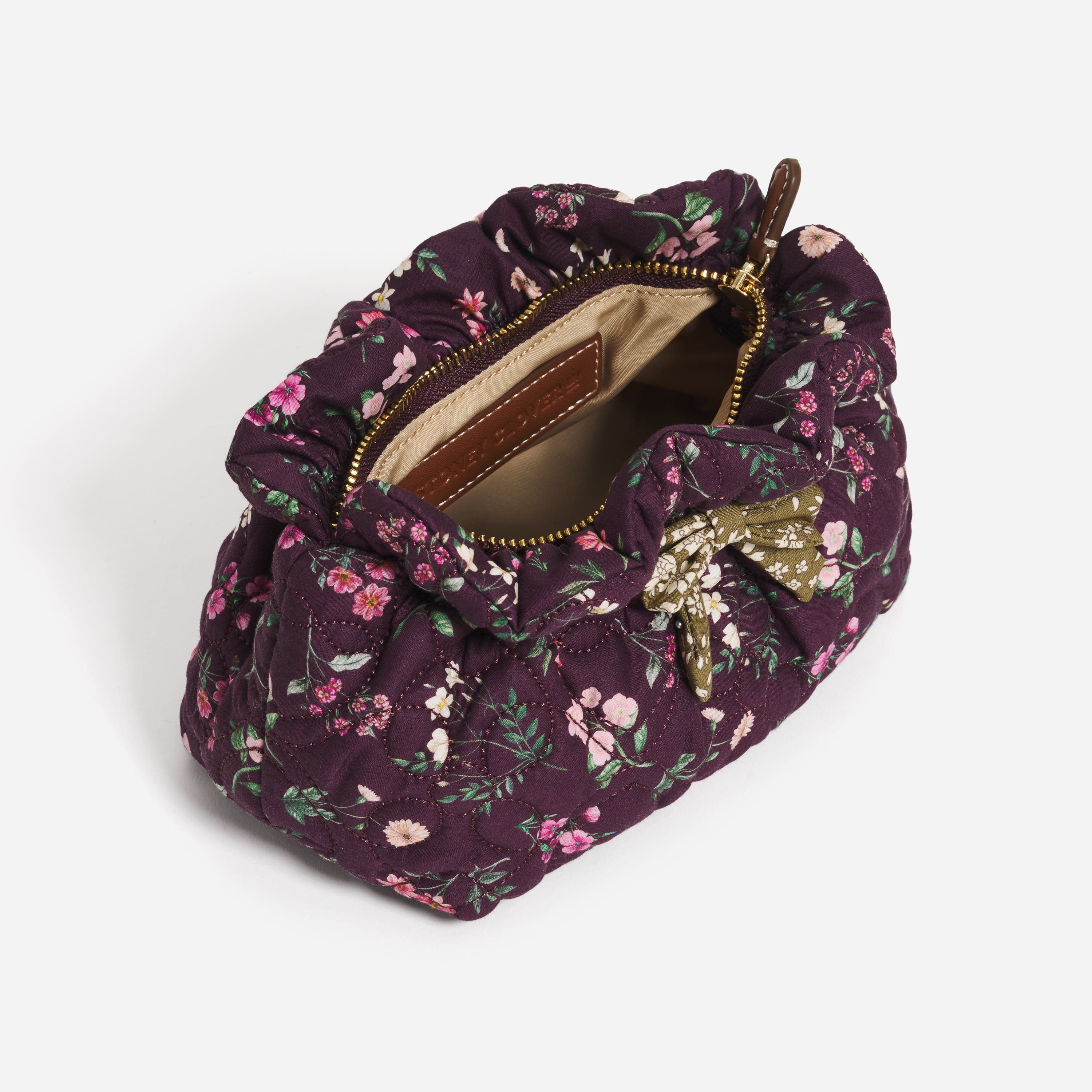 Bow Pouch Made with Liberty Fabric