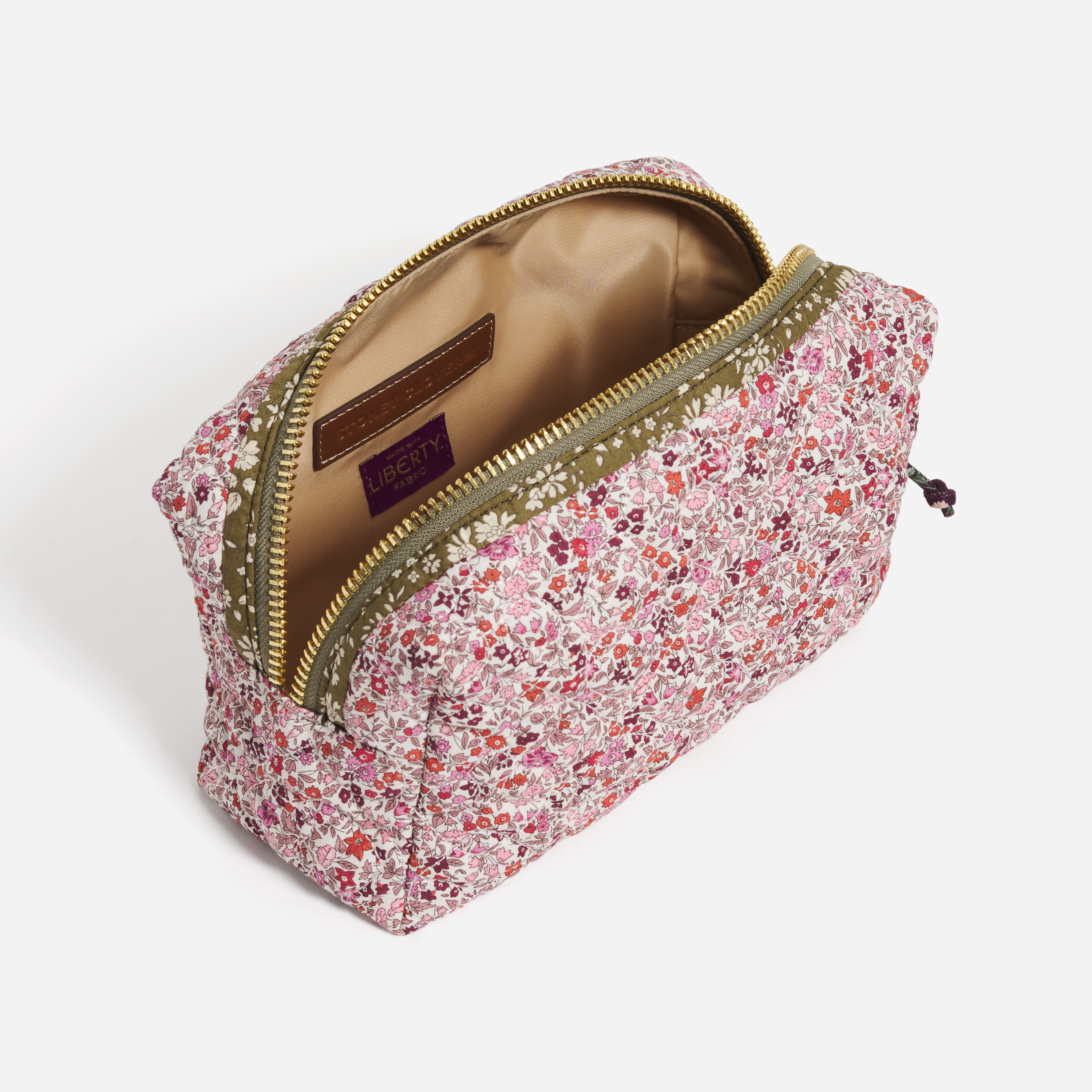 Small Pouch Made With Liberty Fabric