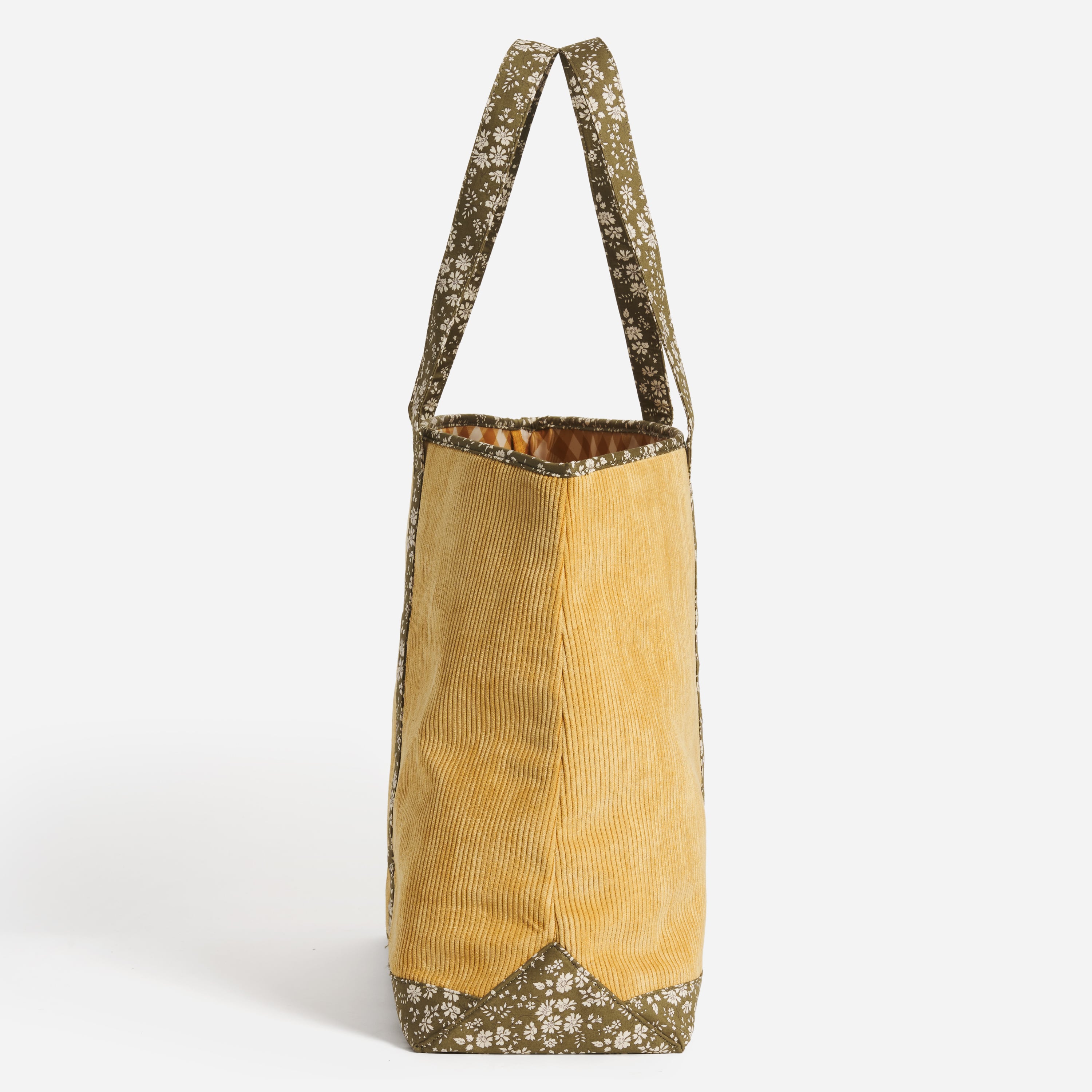 Large Tote Made with Liberty Fabric