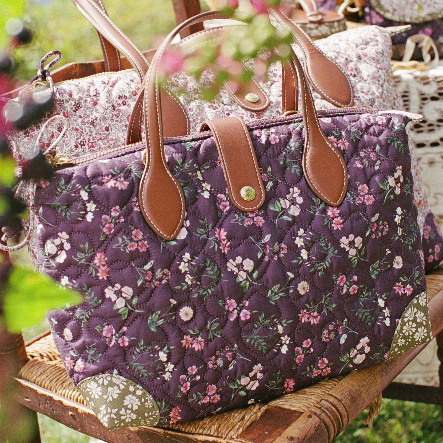 Pouchette Crossbody Bag 03 Made with Liberty Fabric