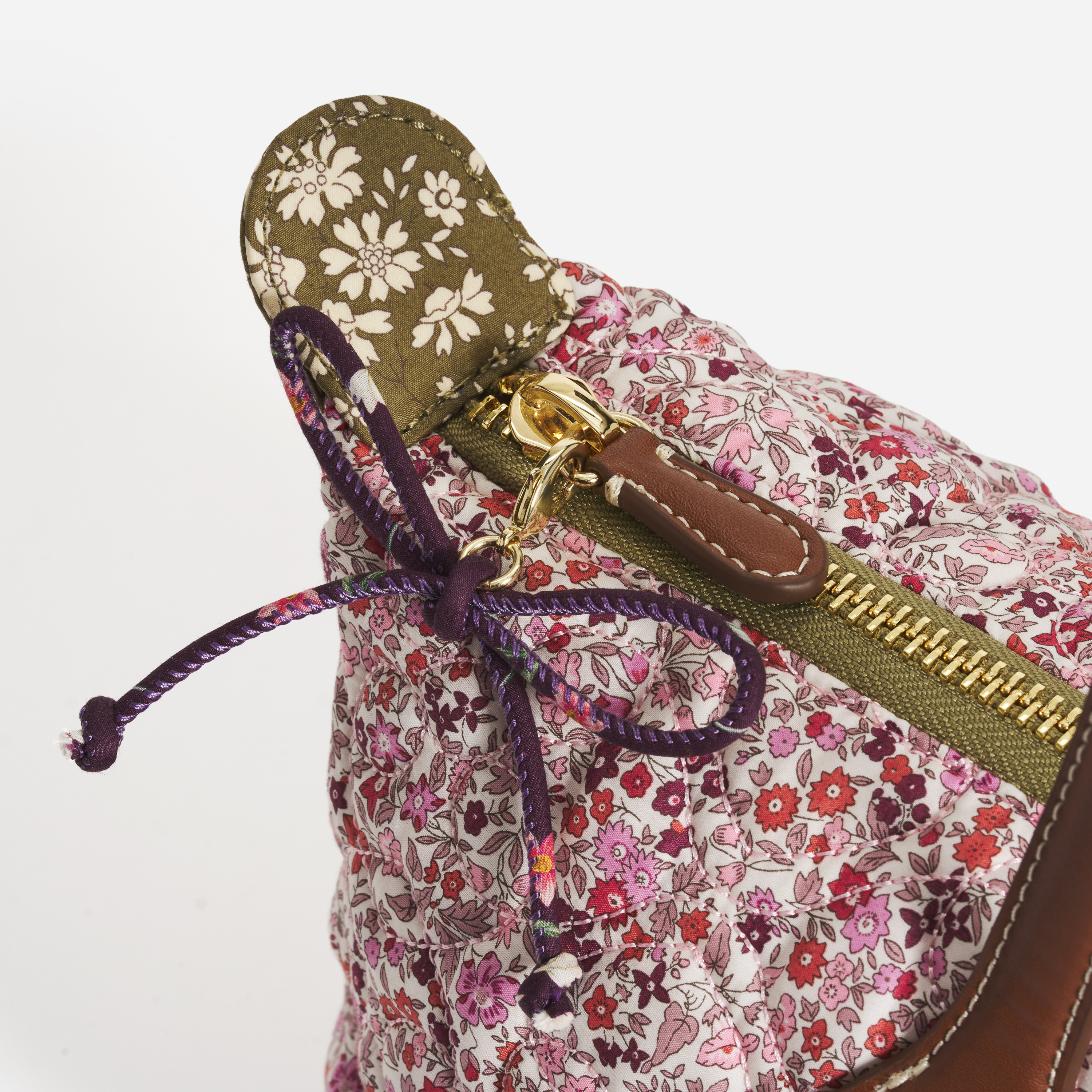 Pouchette Shoulder Bag Made with Liberty Fabric