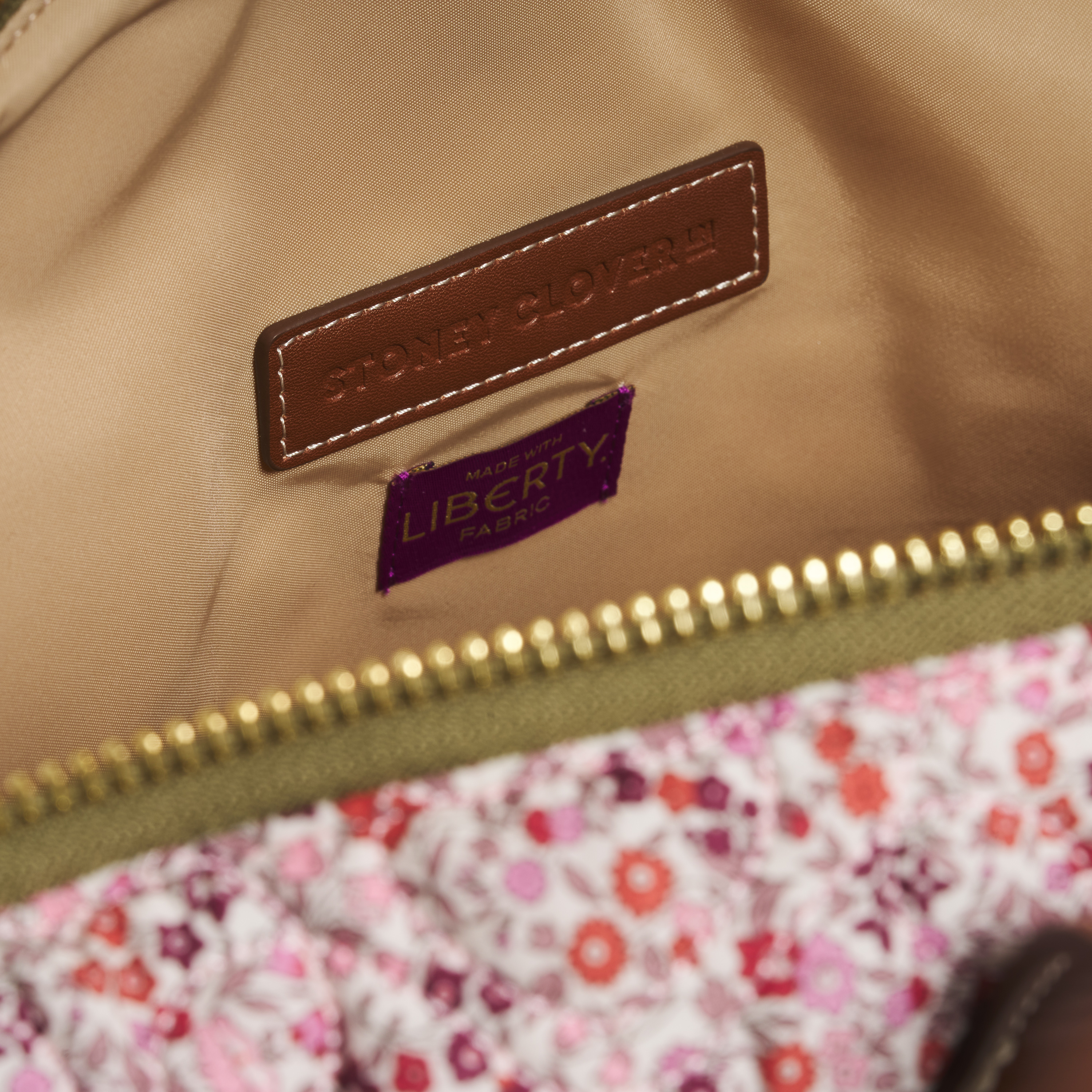 Pouchette Shoulder Bag Made with Liberty Fabric