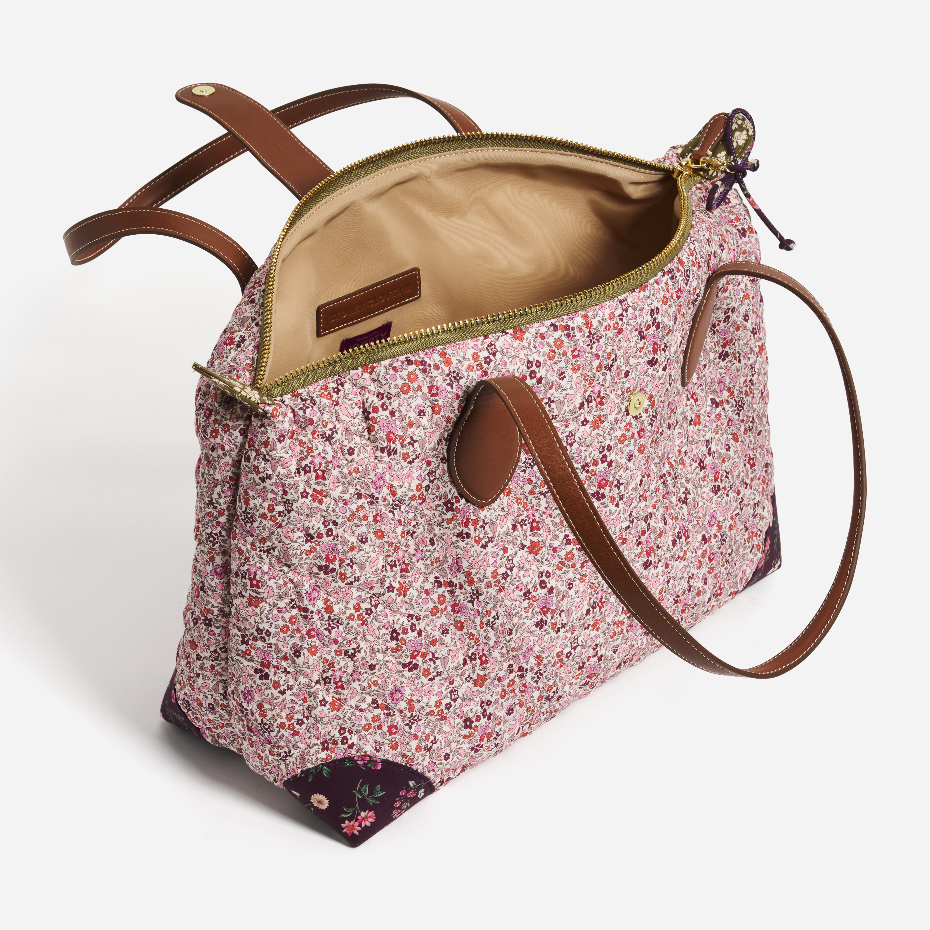 Pouchette Shoulder Bag Made with Liberty Fabric