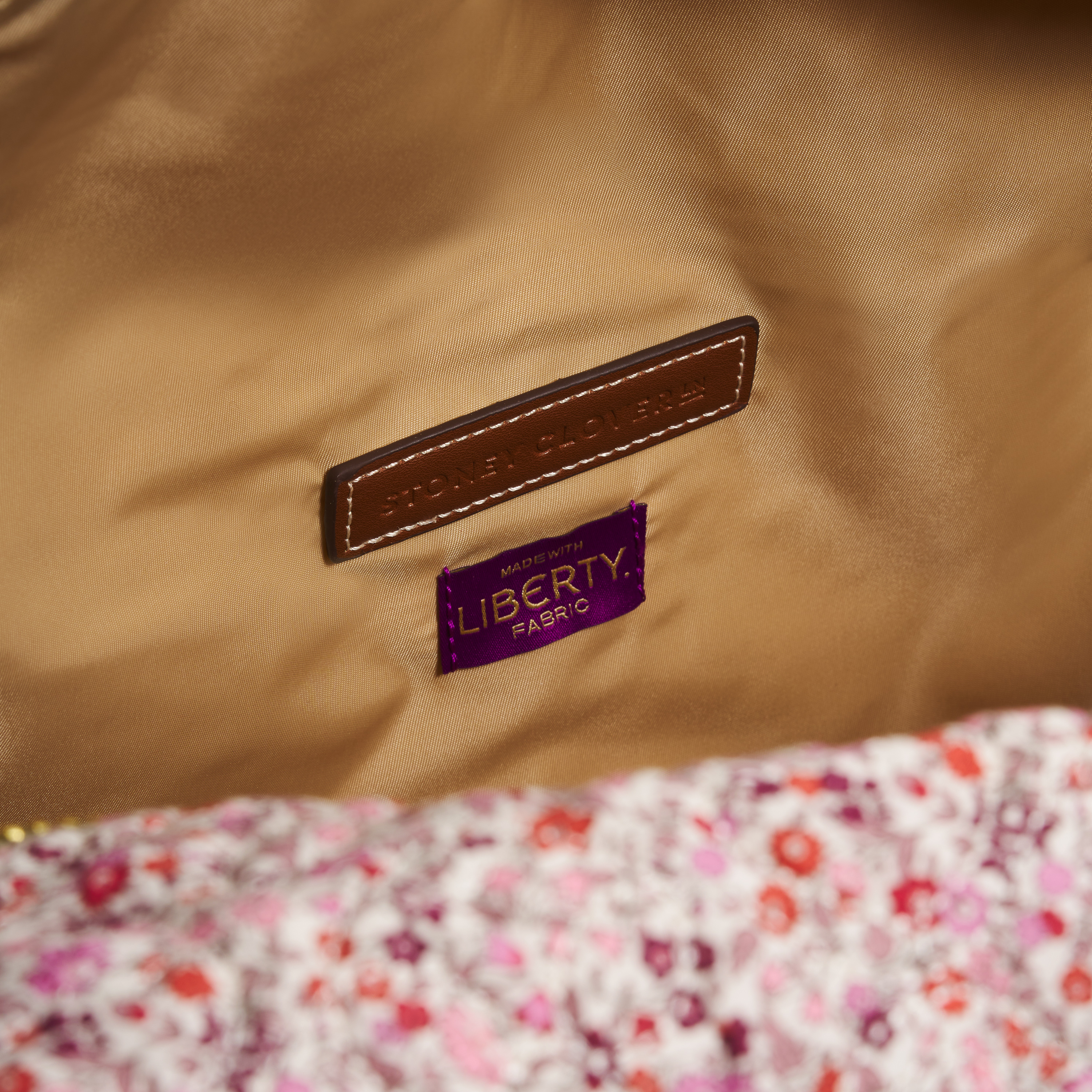 Large Pocket Duffle Bag Made with Liberty Fabric