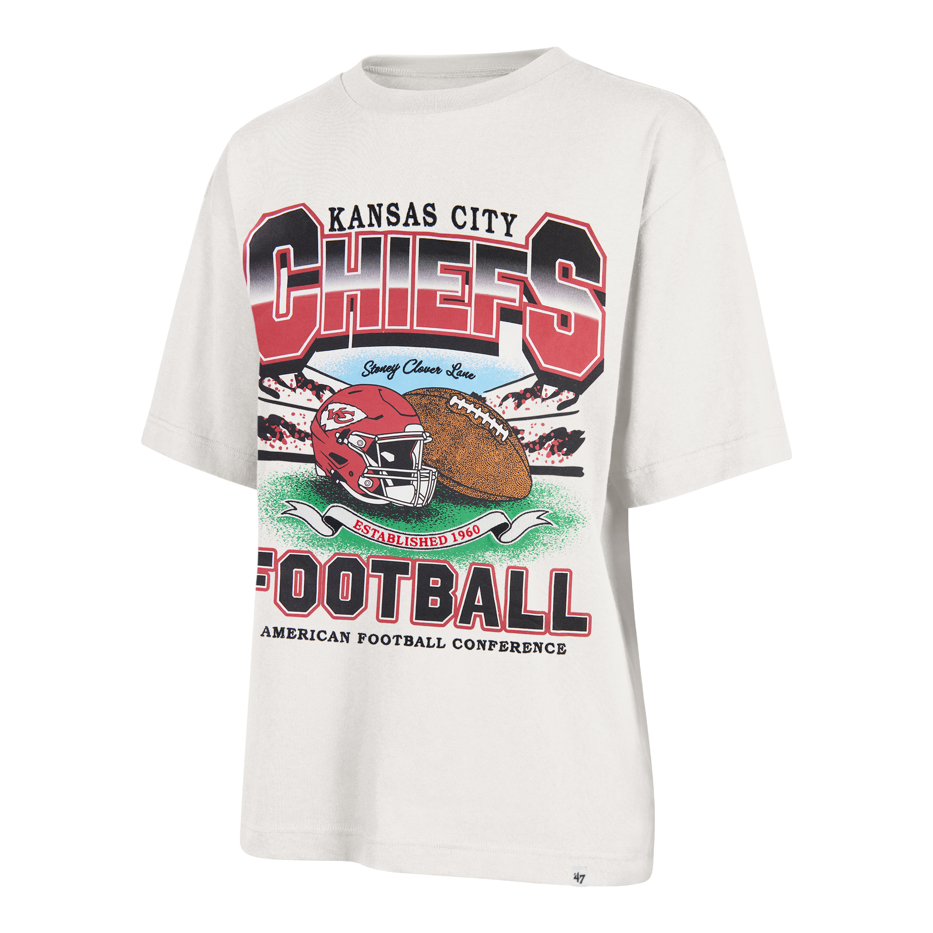 Stoney Clover Lane X '47 Kansas City Chiefs Stadium Arch Foundation Tee
