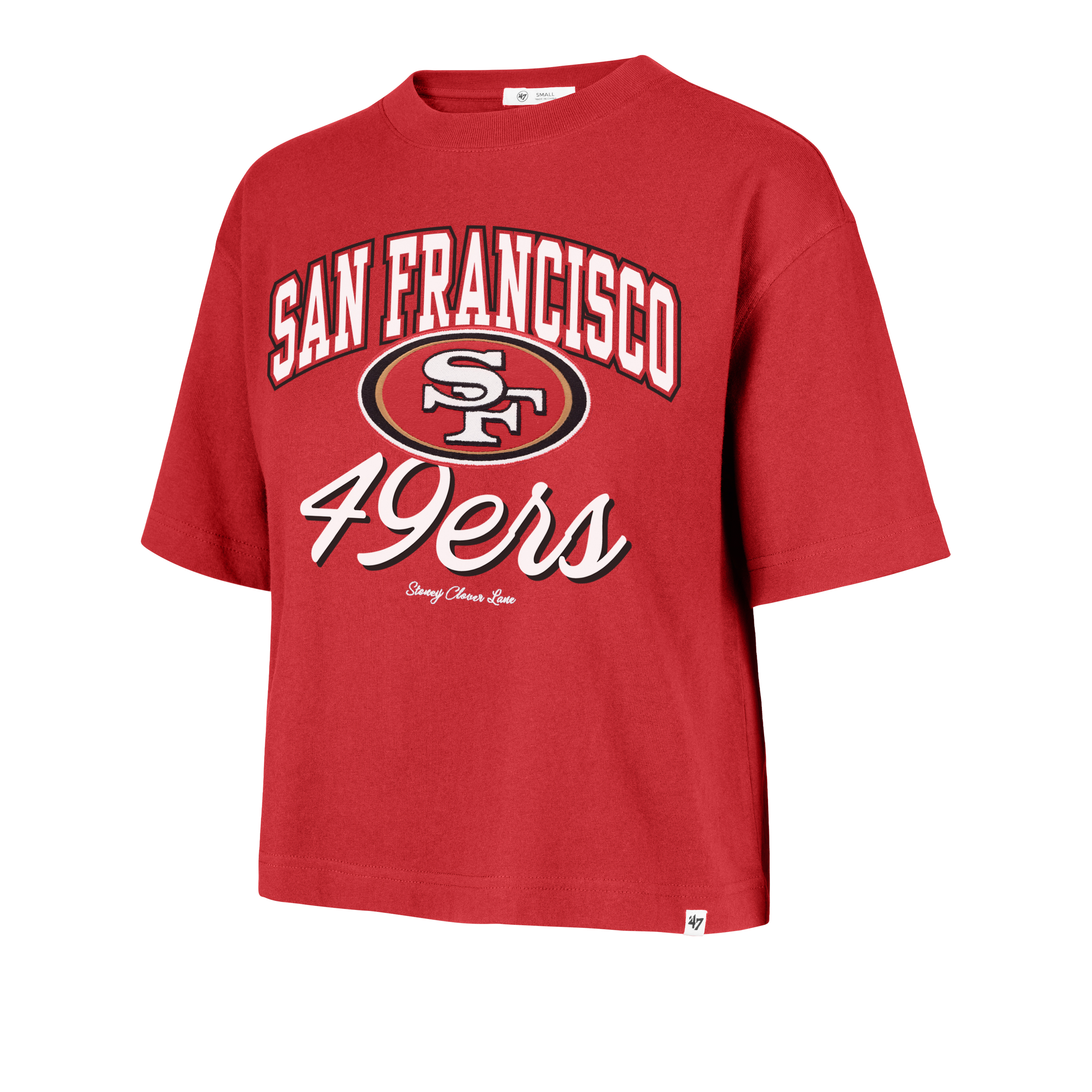 Stoney Clover Lane X '47 San Francisco 49ers Big Script Reed City Tee