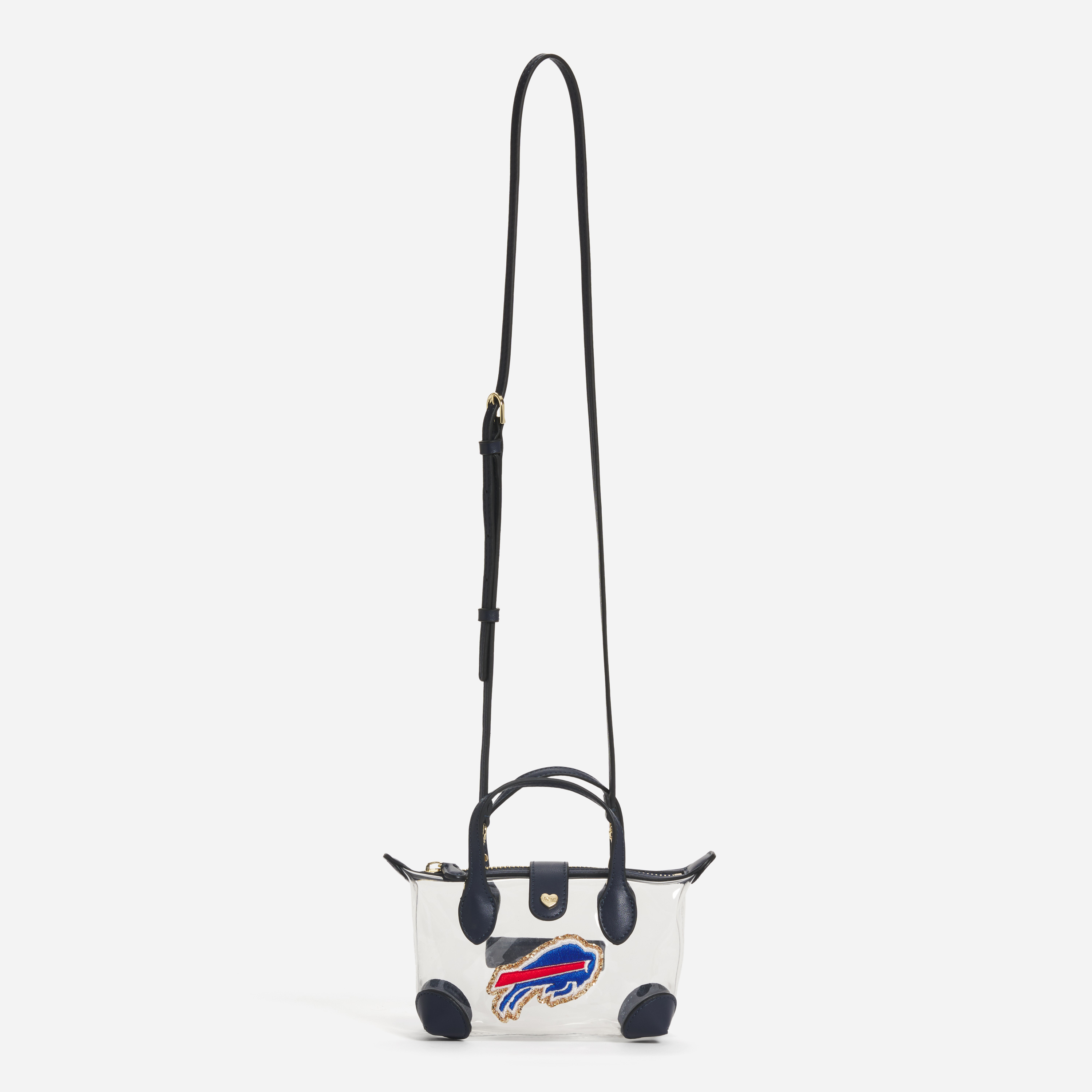 NFL Clear Pouchette Crossbody Bag 01
