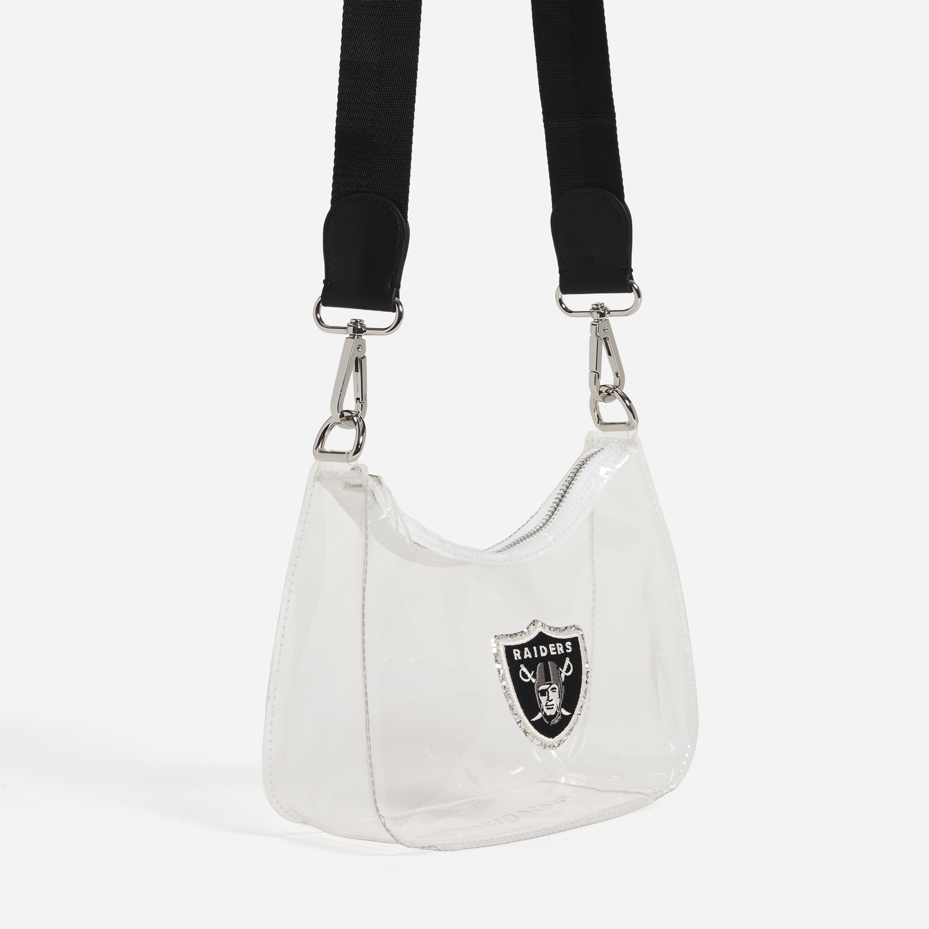 NFL Clear Curved Crossbody Bag