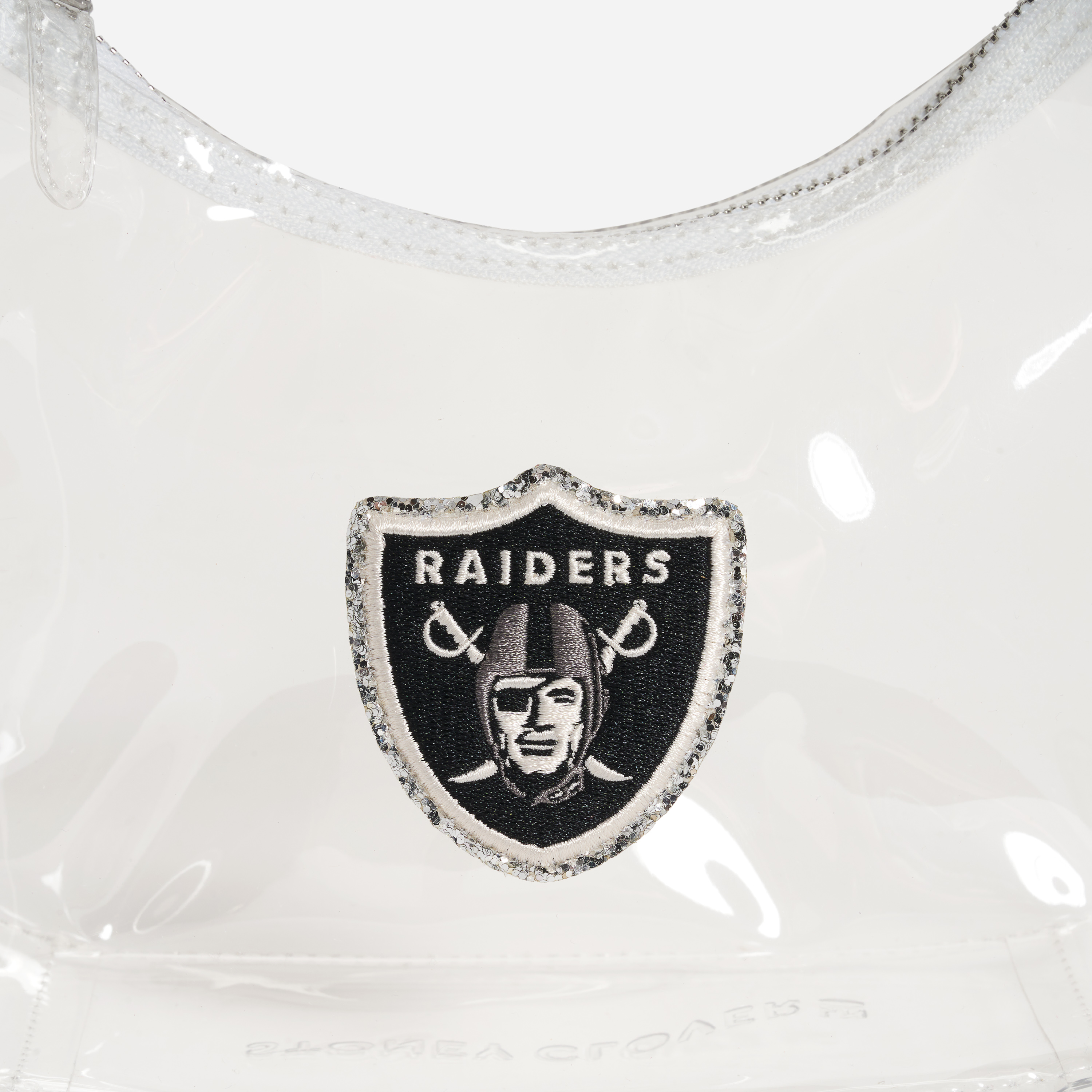 NFL Clear Curved Crossbody Bag