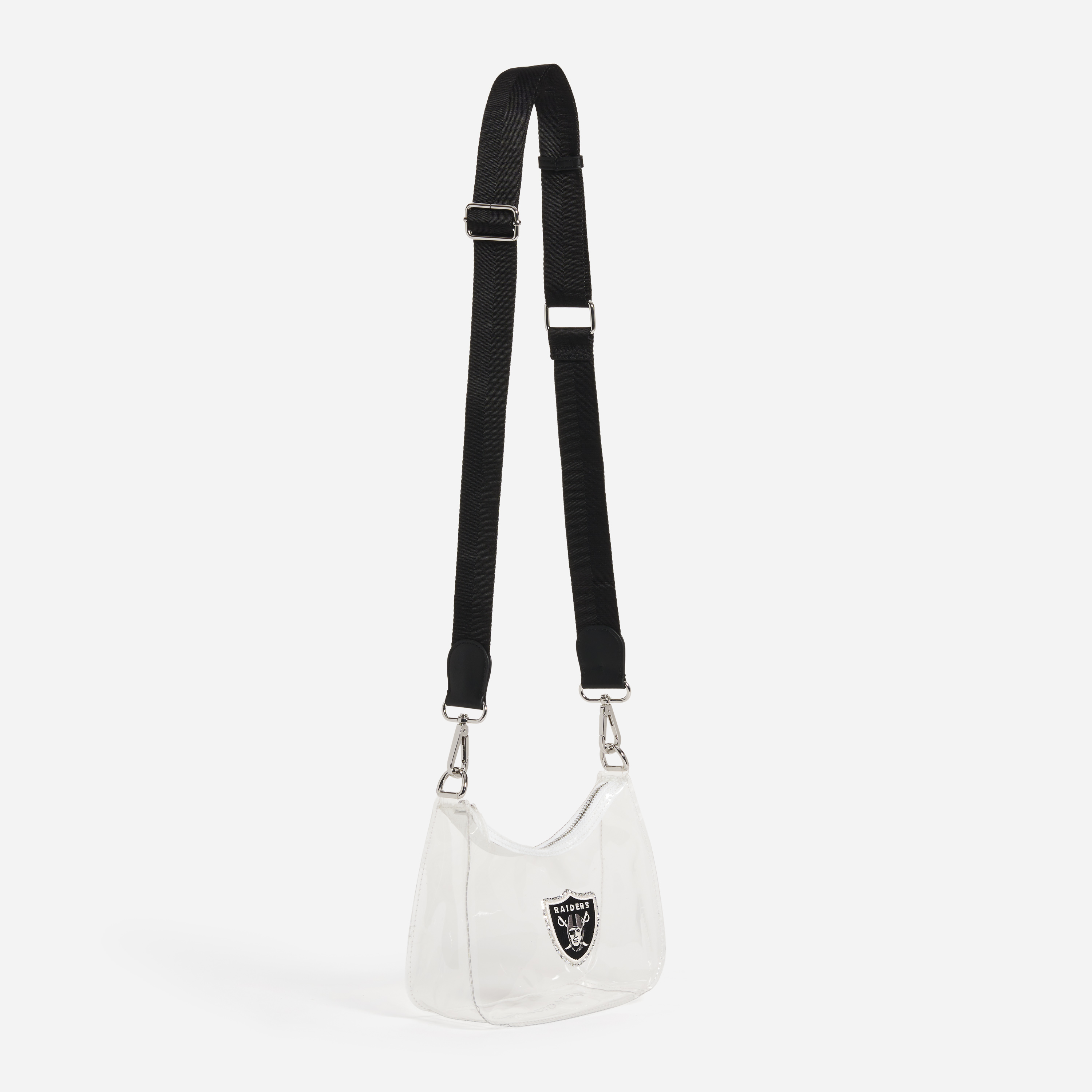 NFL Clear Curved Crossbody Bag