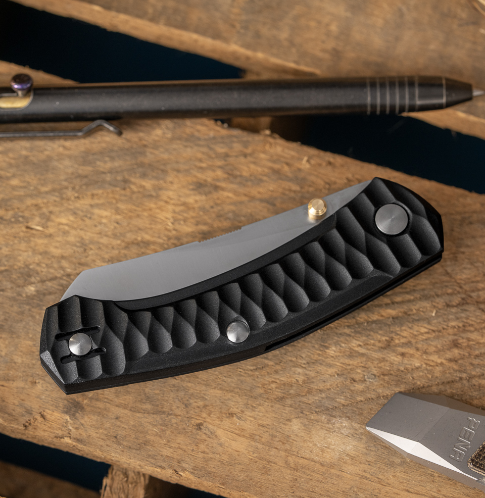 GiantMouse ACE Iona Sailor Utility Knife Textured FRN Handle