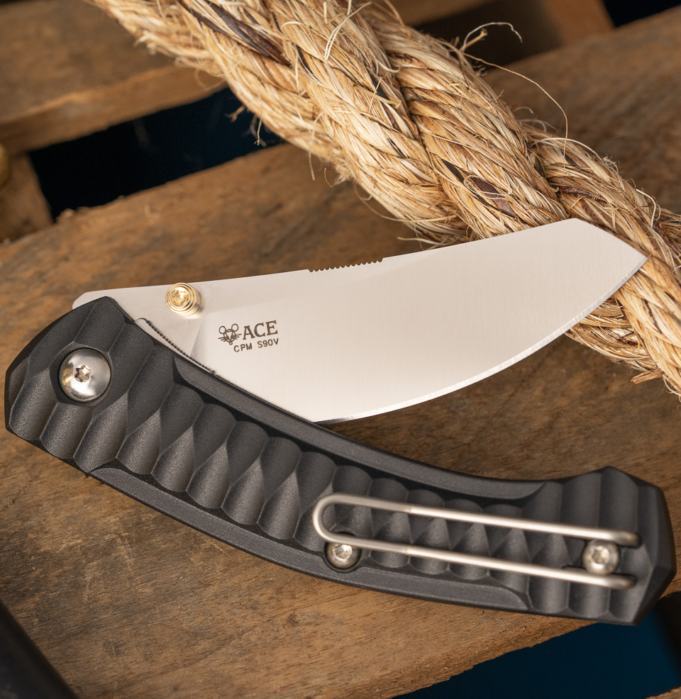 GiantMouse ACE Iona Sailor Utility Knife Sheepsfoot Profile