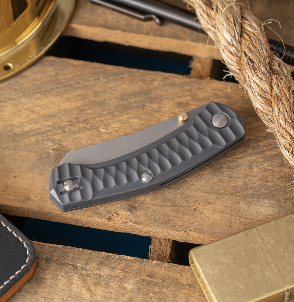 GiantMouse ACE Iona Sailor Utility Knife Textured FRN Handle