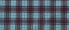 Camicia sportiva elasticizzata scozzese a maniche lunghe No-Tuck di Westport, Big & Tall - Black/Turquoise