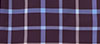 Camicia sportiva elasticizzata scozzese grande a maniche lunghe No-Tuck di Westport, Big & Tall - Blue/Plum