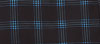 Camicia sportiva elasticizzata scozzese a maniche lunghe No-Tuck di Westport, Big & Tall - Black/Sapphire
