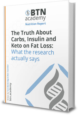 The truth about carbohydrates, insulin and keto on fat loss ebook image